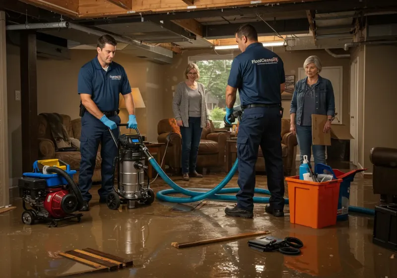 Basement Water Extraction and Removal Techniques process in Sharpsburg, NC